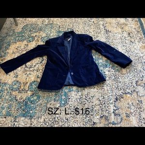 Blue Suede Jacket